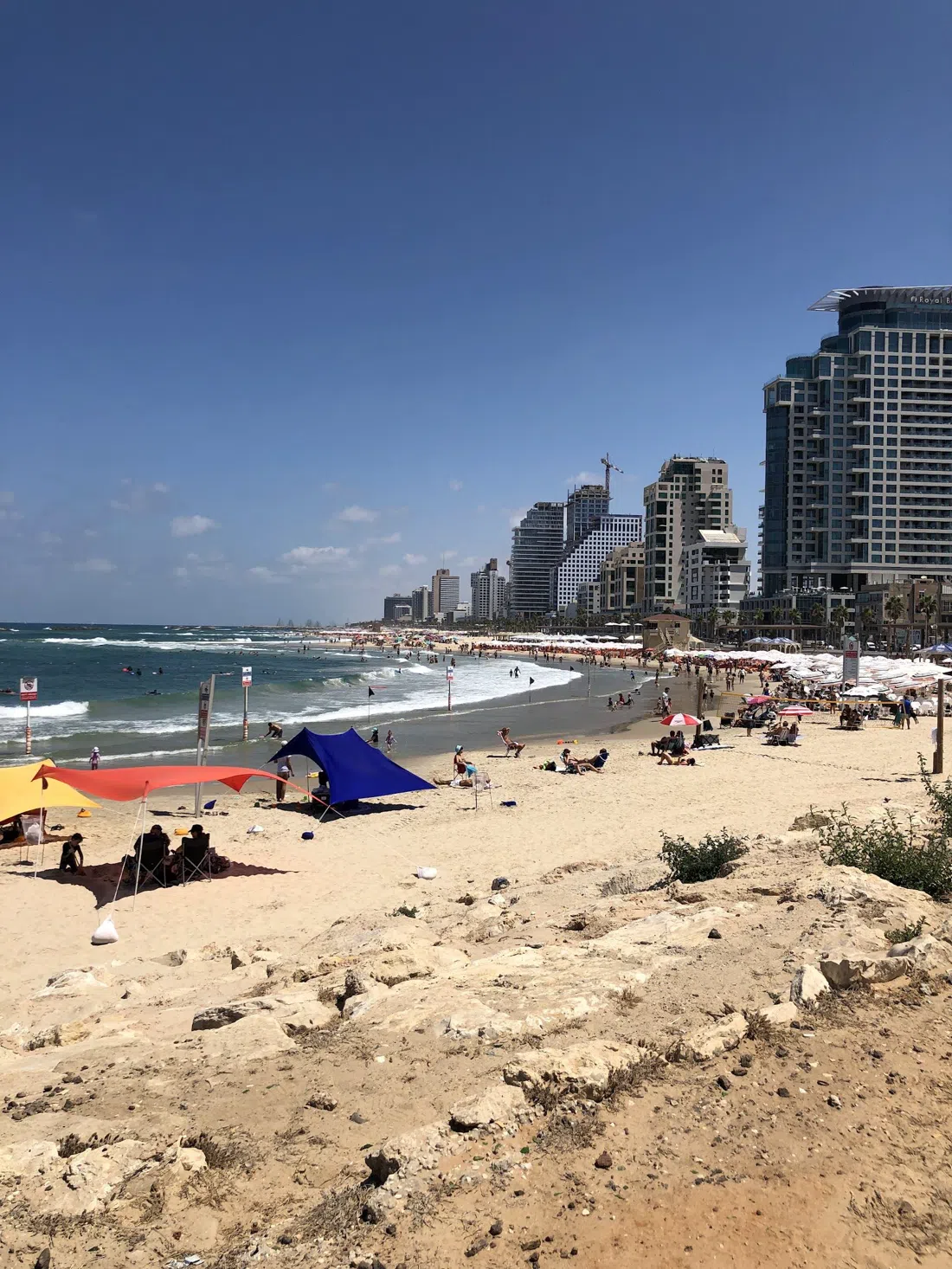 Drummers Beach (Banana Beach), Tel Aviv