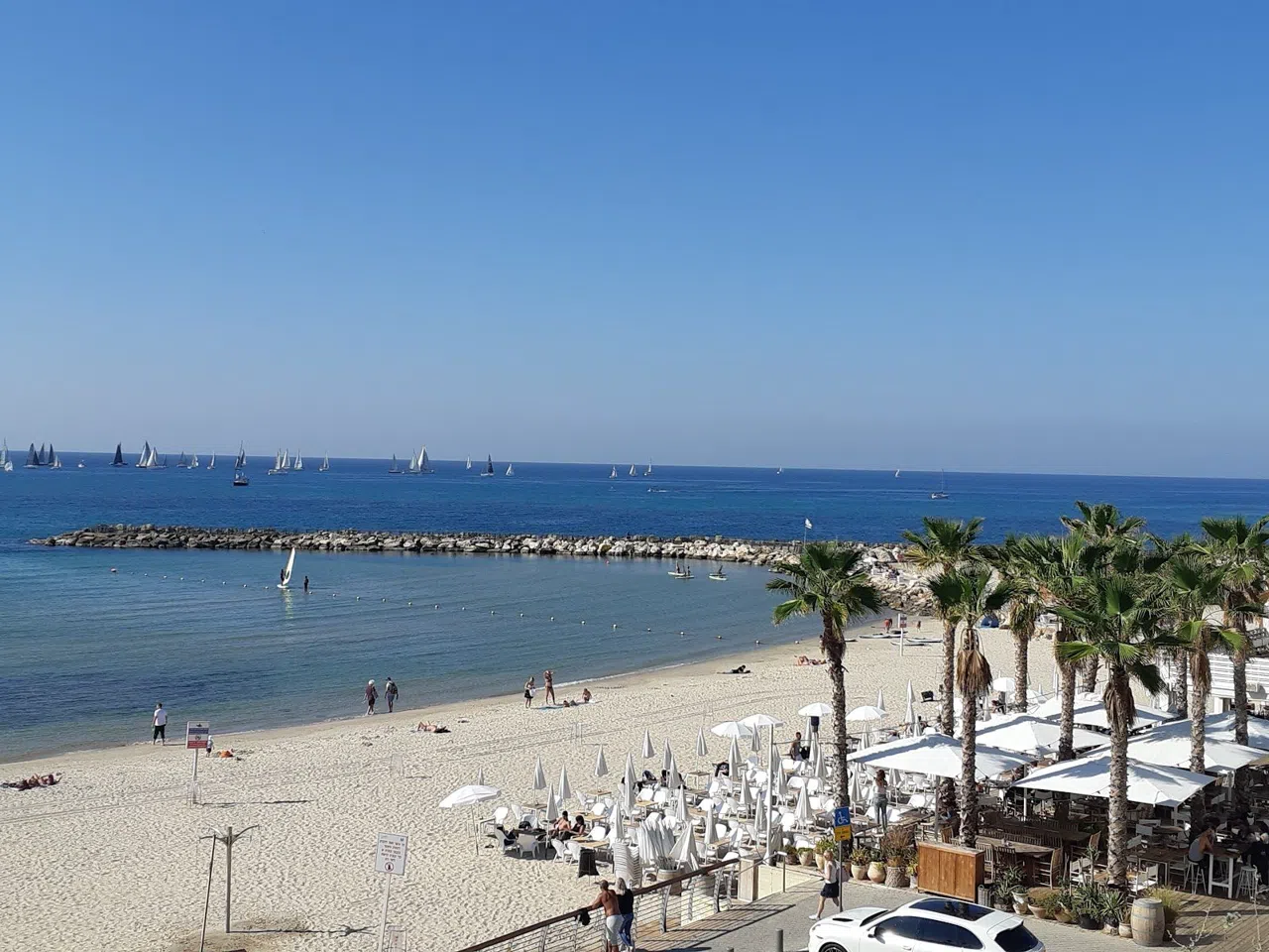 Beach by Beach: Tel Aviv's Mediterranean Strip from Dawn to Dusk