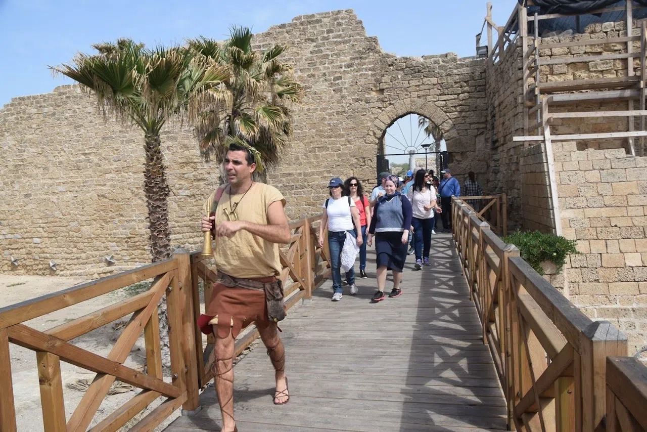 Caesarea in September on a Day Trip North of Tel Aviv