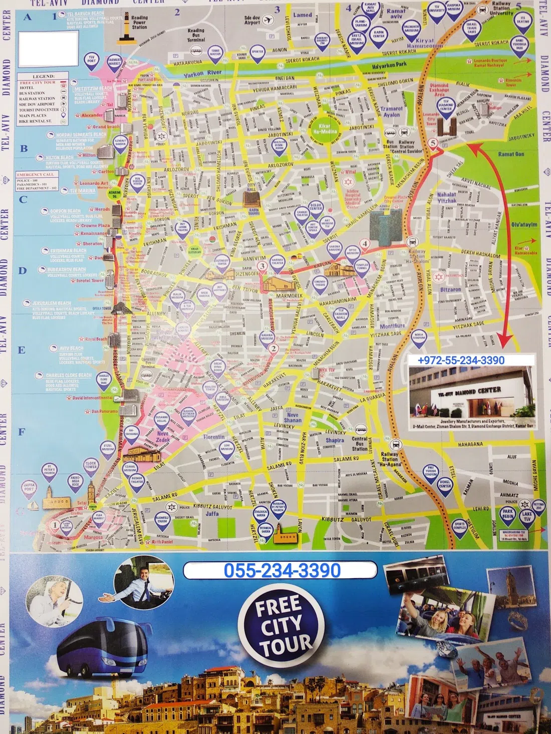 Tel Aviv Municipal Free White City Walking Tour, Tel Aviv