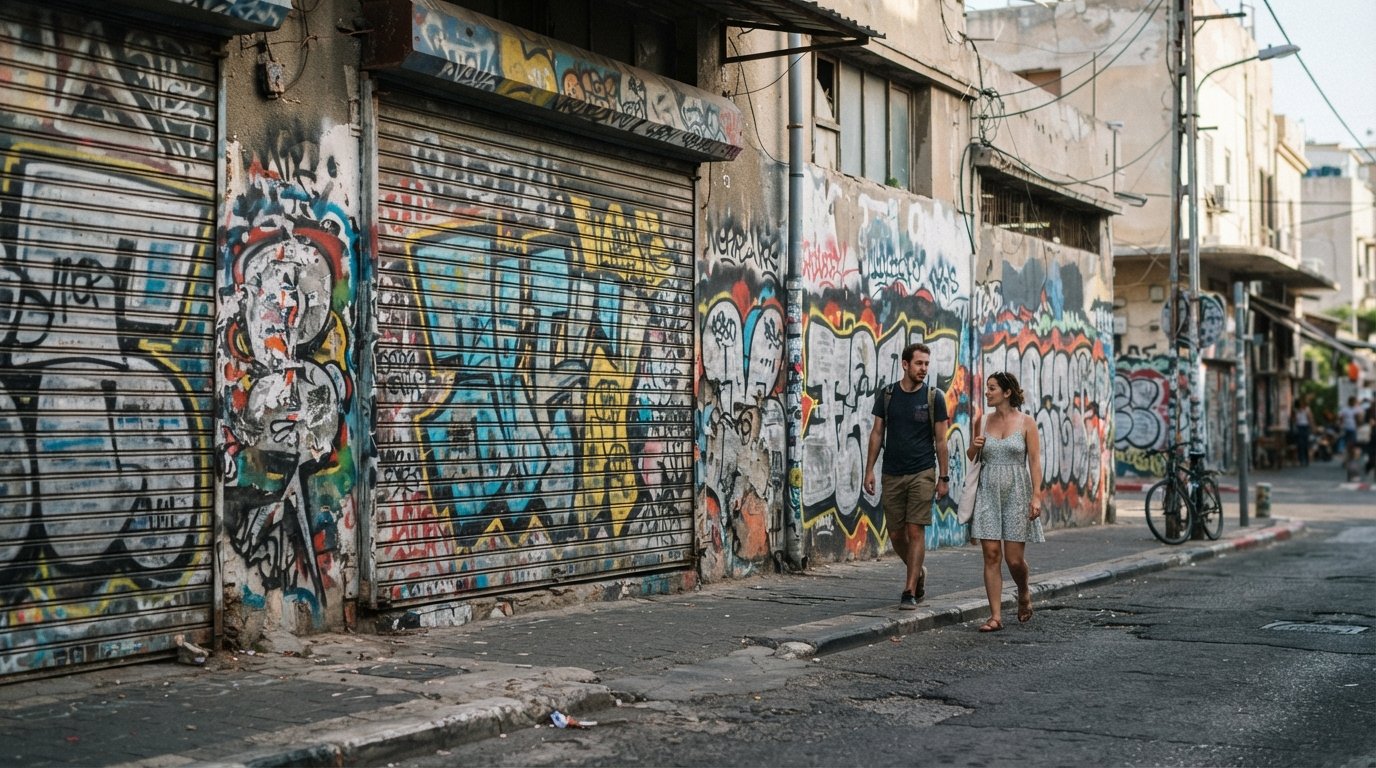 Florentin, Tel Aviv: the city’s rough-edged, living district