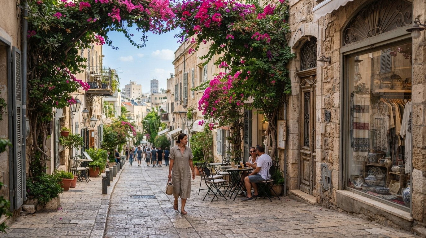 Neve Tzedek, Tel Aviv: the city’s prettiest old quarter after dark