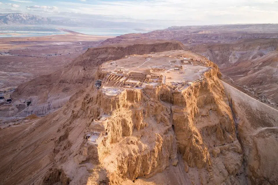 Ingresso ovest di Masada / Rampa Romana (lato Arad, Strada 3199), Tel Aviv